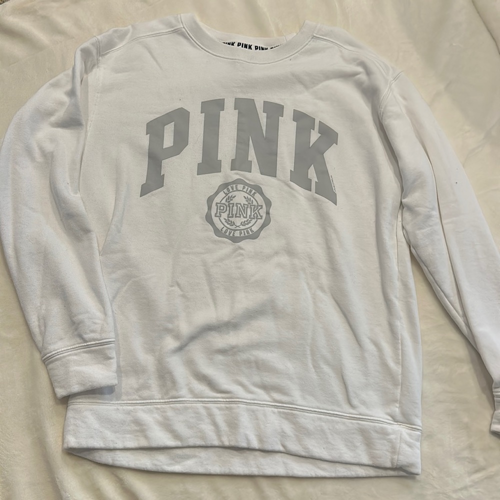 PINK Victoria’s Secret Oversized Crew Neck Sweater